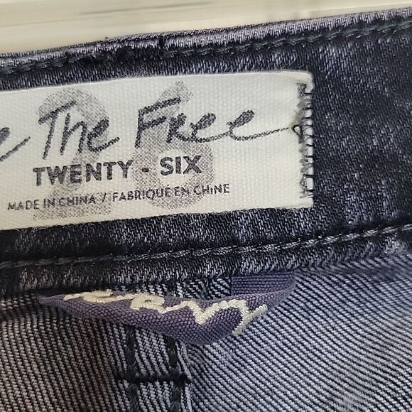 We The Free Curvy Jeans Smokey Quartz Size 26 - Picture 7 of 8